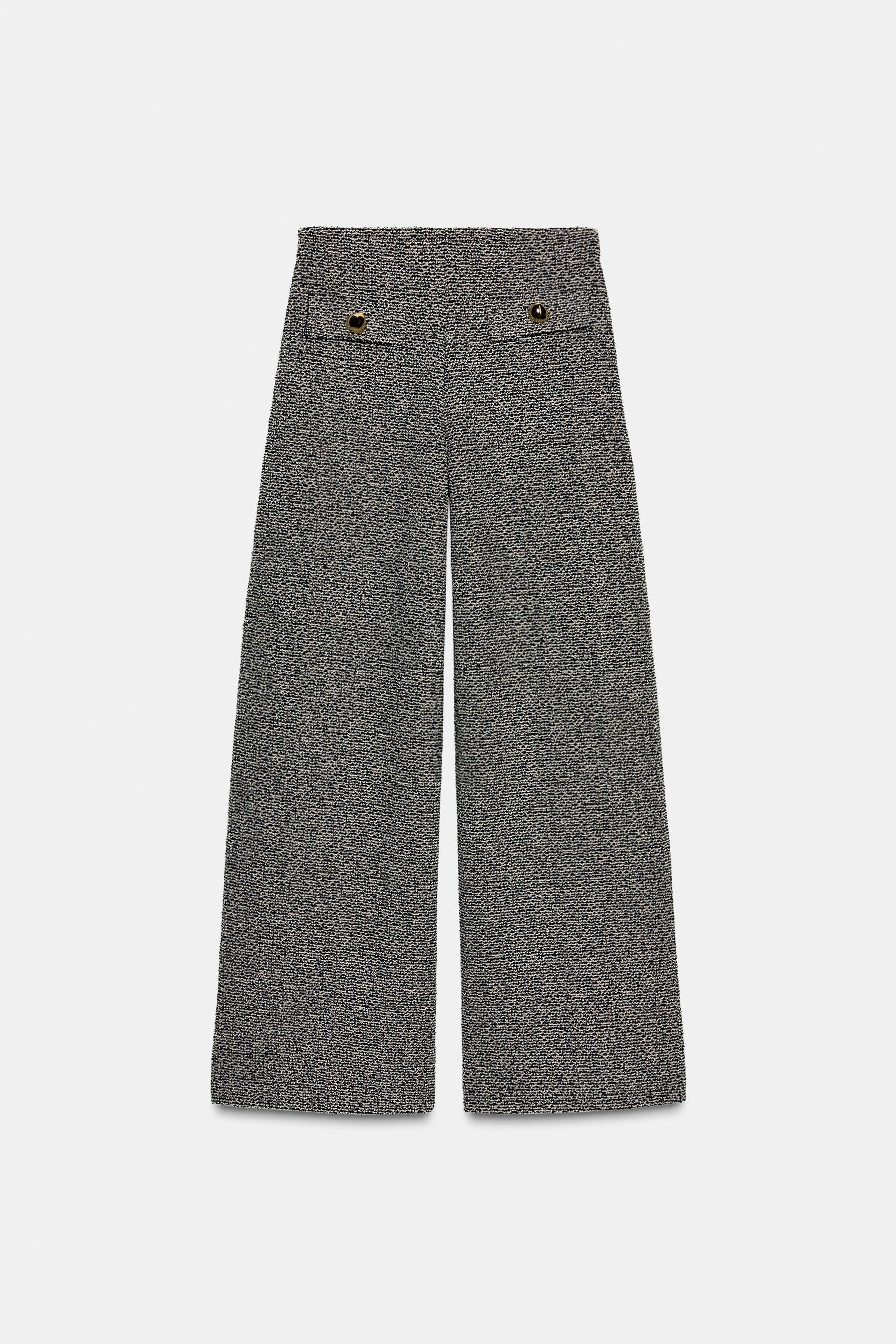 Textured Trousers