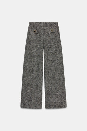 Textured Trousers