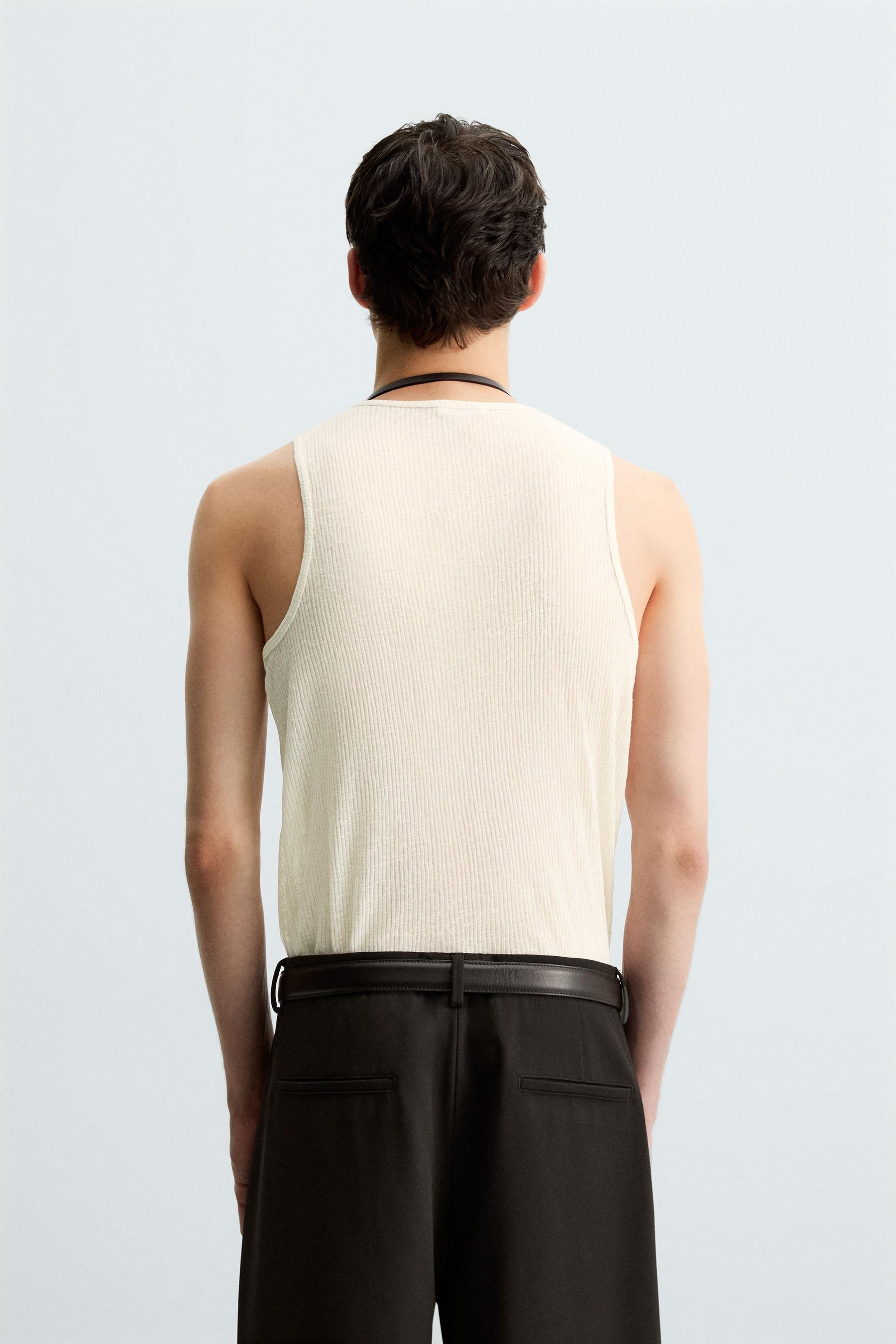 SEMI-SHEER TANK TOP - Image 3