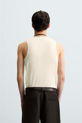 SEMI-SHEER TANK TOP - Image 3