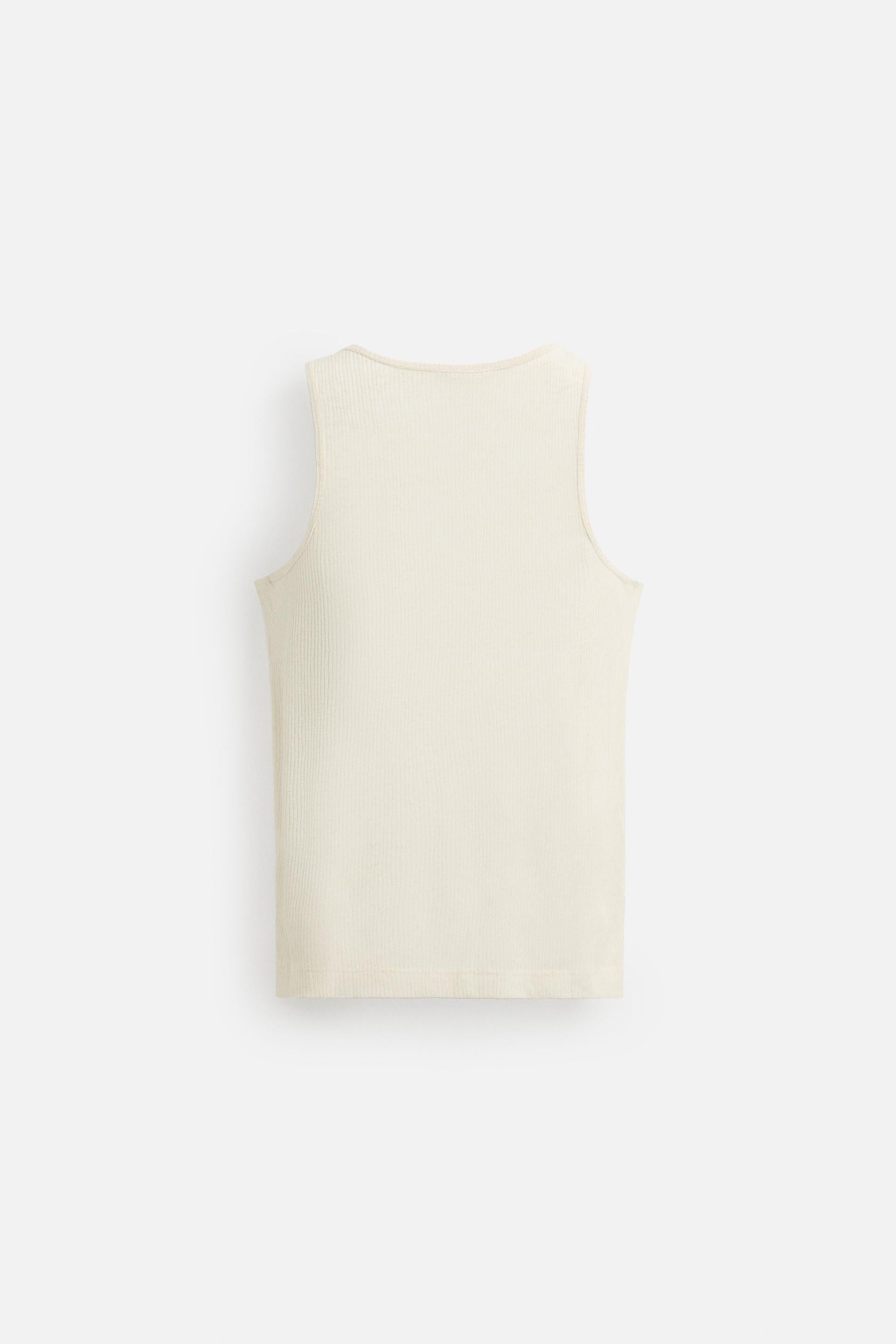 SEMI-SHEER TANK TOP - Image 7