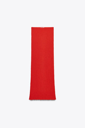 Textured Long Skirt