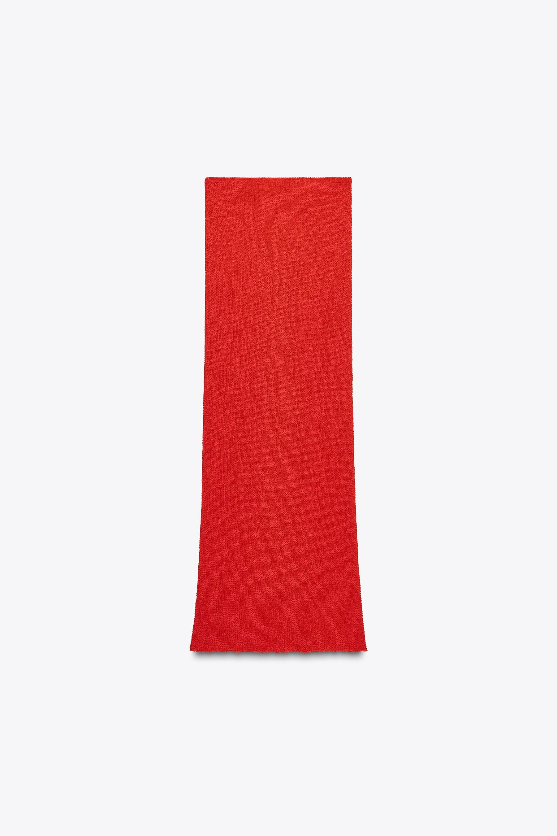 Textured Long Skirt