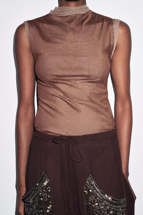 High Neck T-Shirt