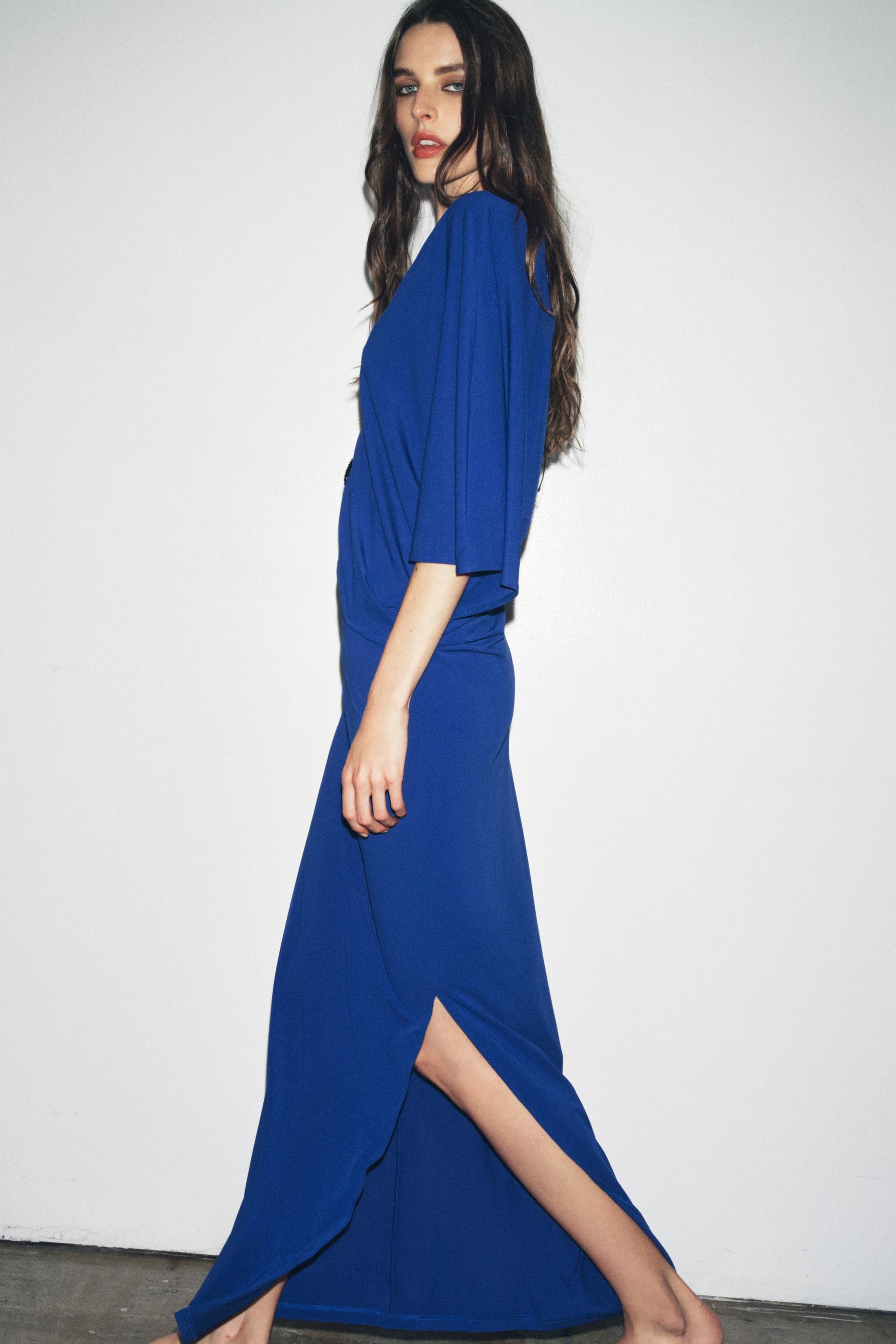 ASYMMETRIC LONG DRESS