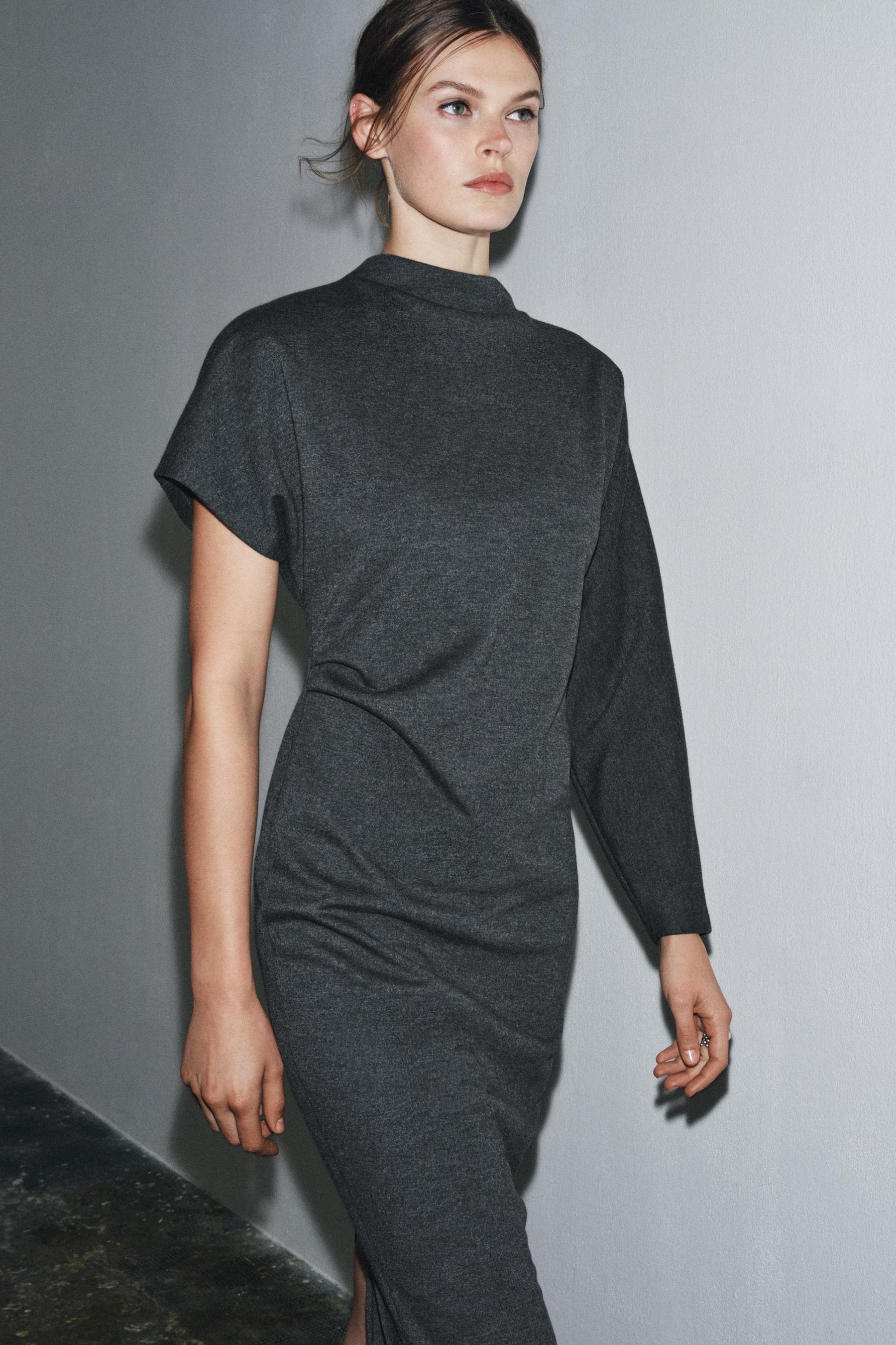 ASYMMETRIC LONG DRESS
