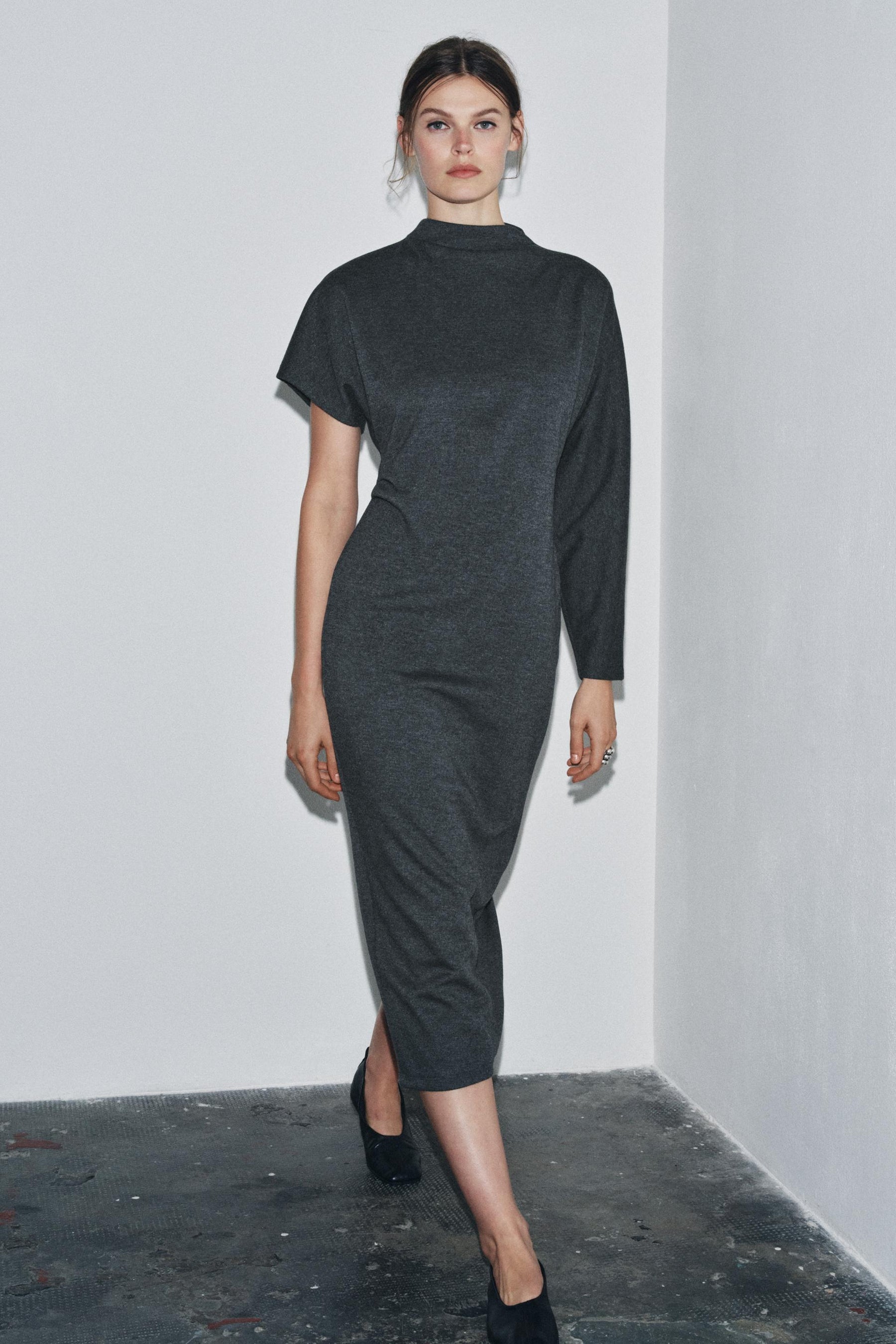ASYMMETRIC LONG DRESS