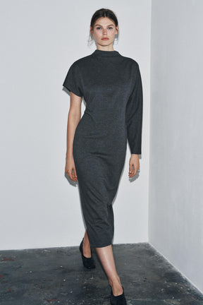 ASYMMETRIC LONG DRESS