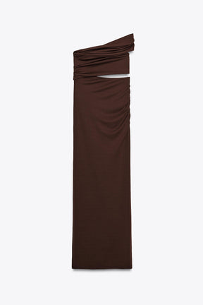 Asymmetric Cut-out Dress