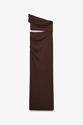 Asymmetric Cut-out Dress
