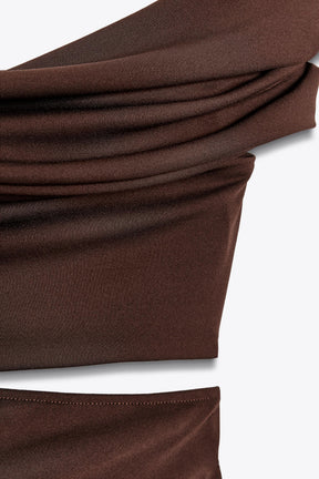 Asymmetric Cut-out Dress