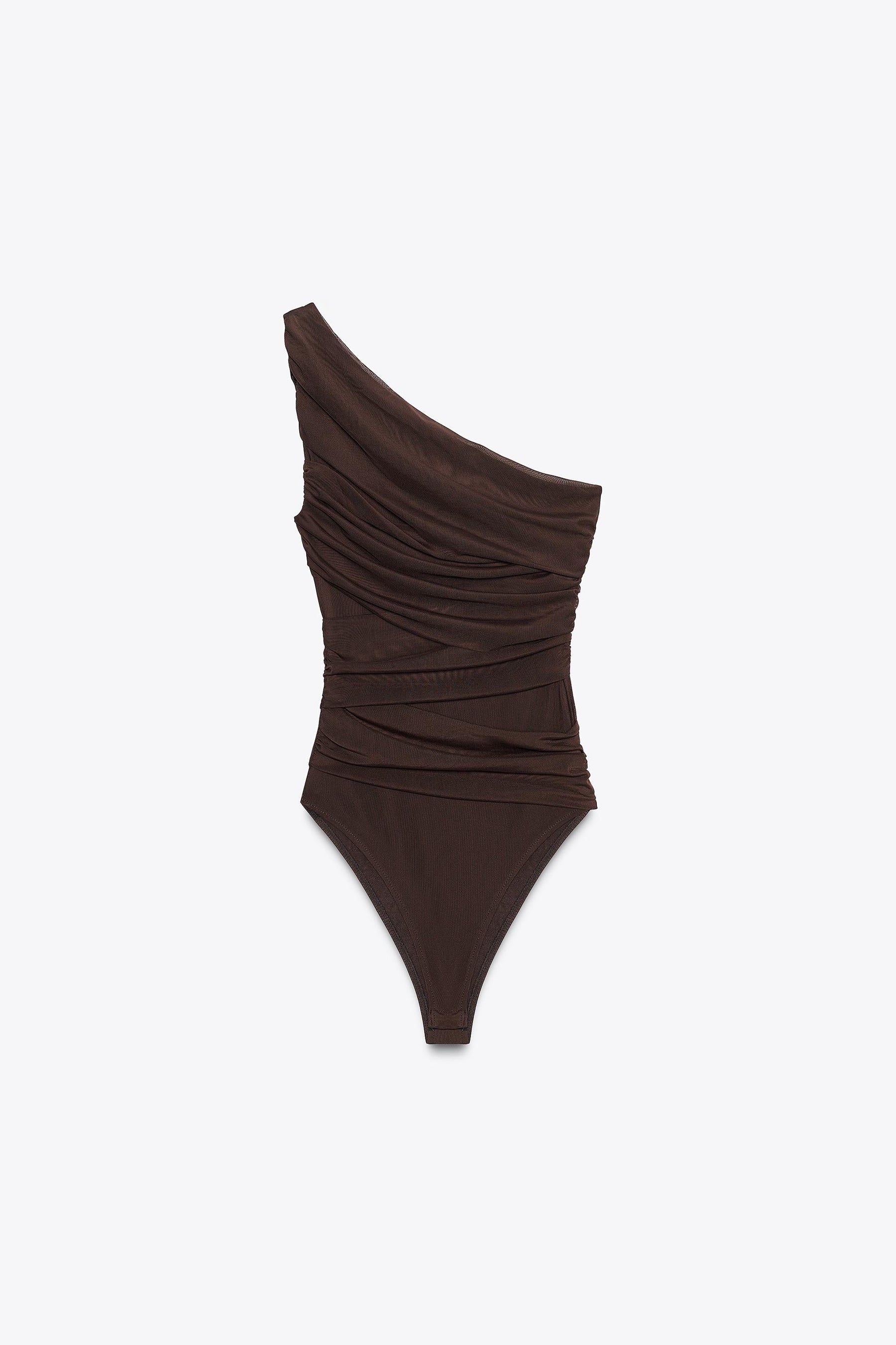 ASYMMETRISCHER TÜLL-Body
