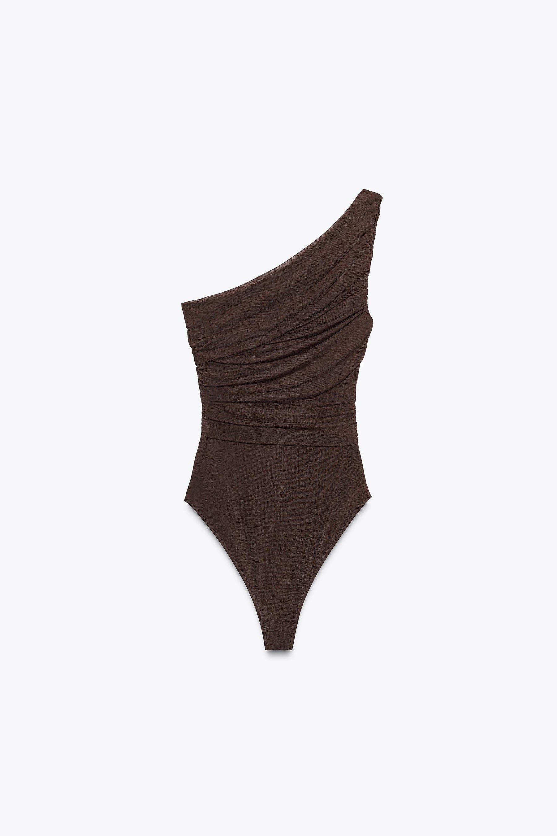 ASYMMETRISCHER TÜLL-Body