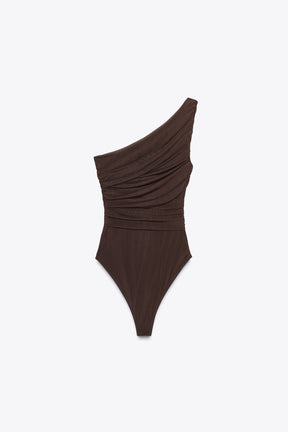 ASYMMETRISCHER TÜLL-Body