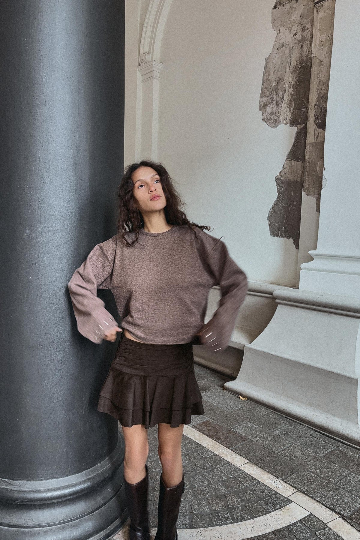 Studded Sweatshirt