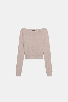 Cropped Cotton Top