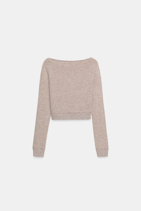 Cropped Cotton Top