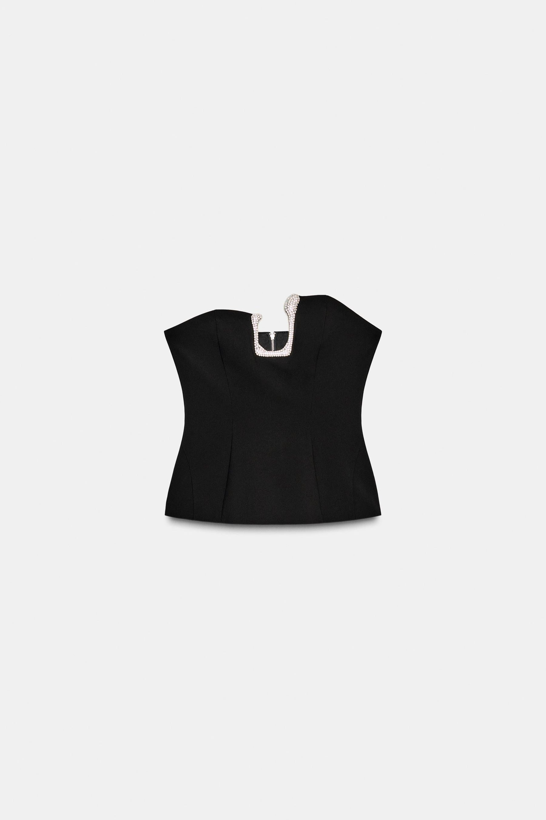 Sparkling Bandeau Top
