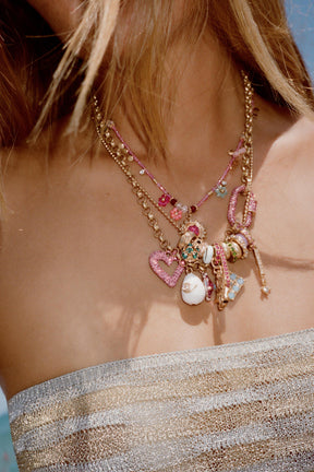 METALLIC THREAD TOP