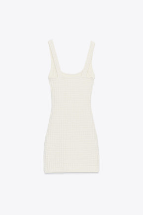 STRETCH SHORT DRESS - Image 5