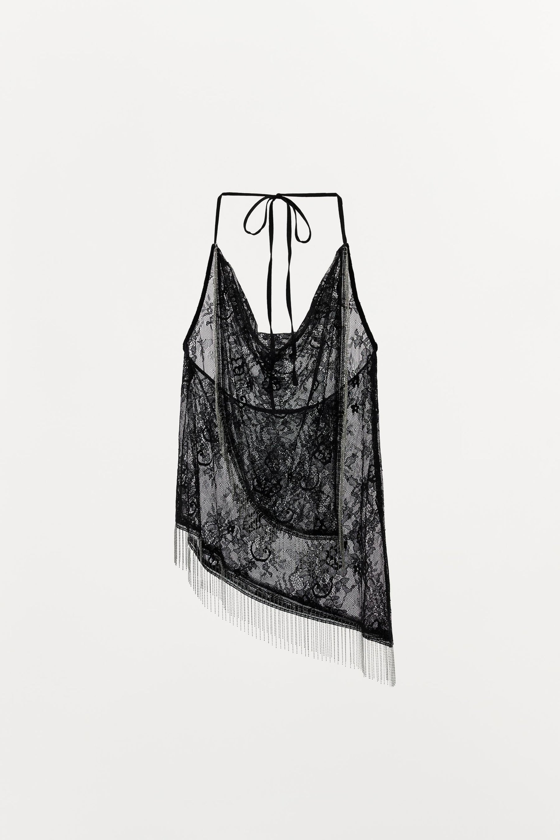 Beaded Halter Top