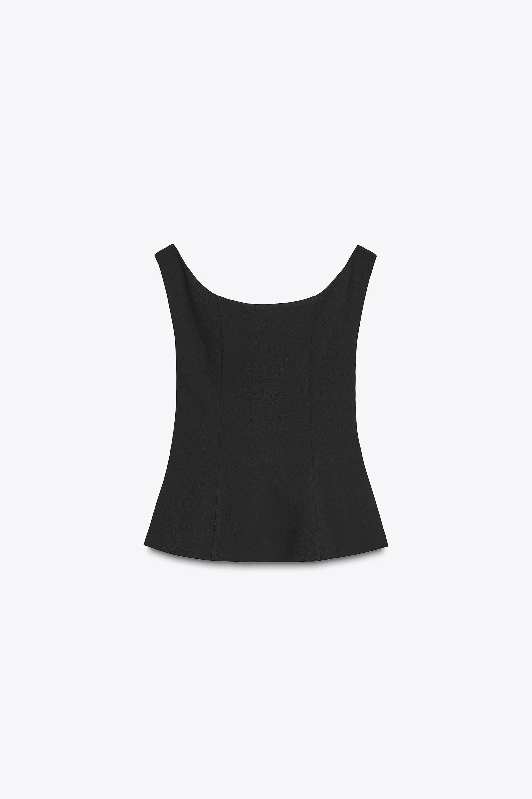 Crepe Sleeveless Top
