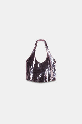 Sequin halter top