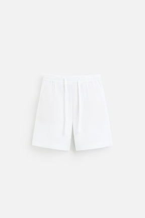100% LINEN BERMUDA SHORTS - Image 6