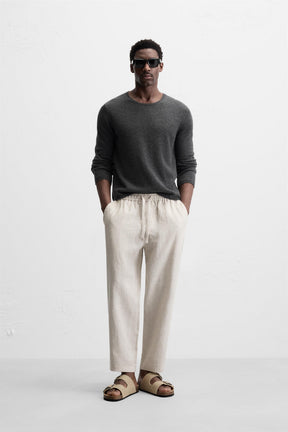LINEN TROUSERS - Image 1