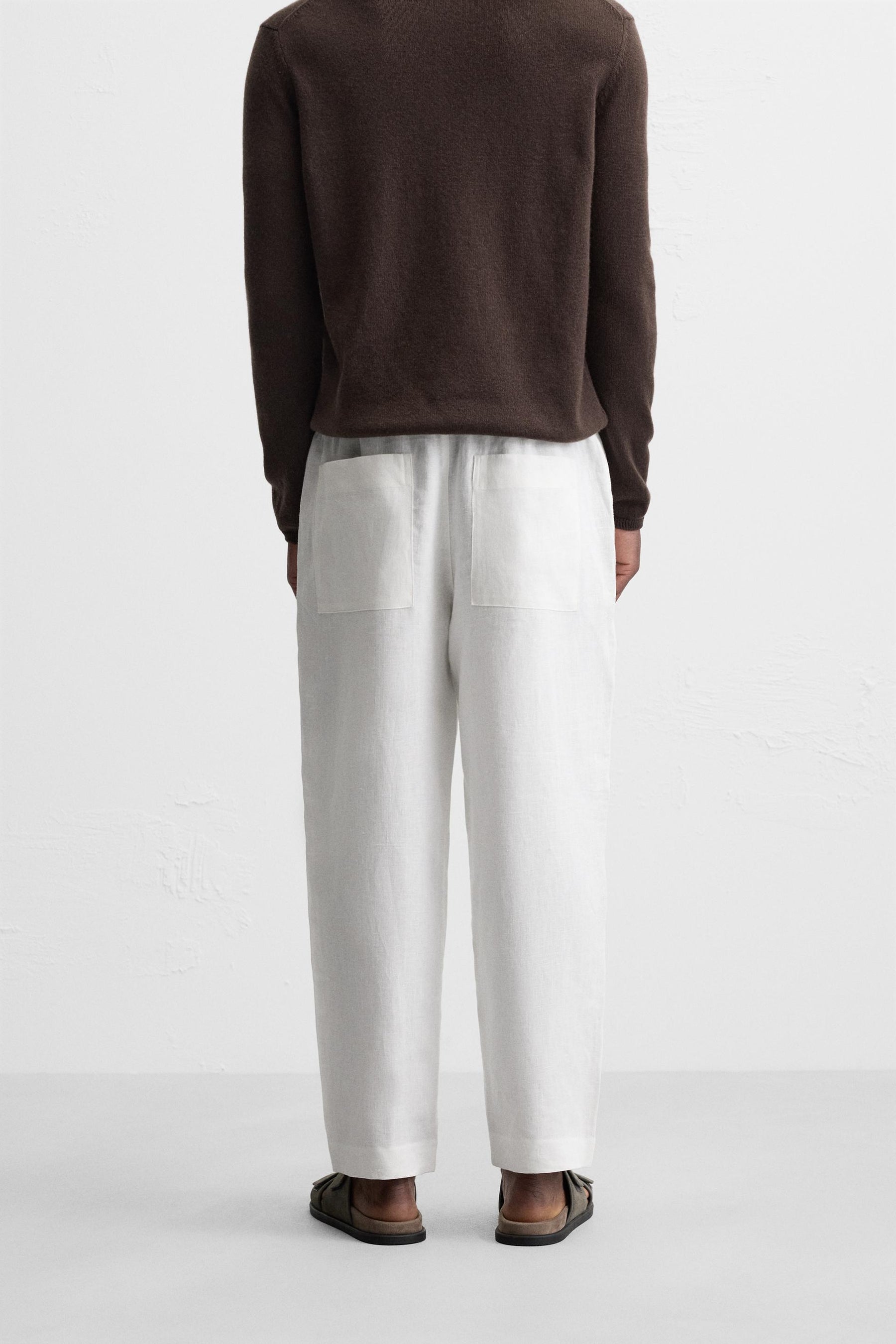 LINEN TROUSERS - Image 3