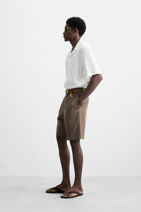 RELAXED FIT LINEN SHIRT - Image 4