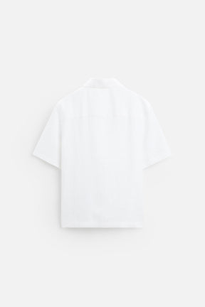 RELAXED FIT LINEN SHIRT - Image 5