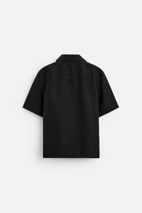 RELAXED FIT LINEN SHIRT - Image 5