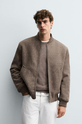 Hybrid Bomber Jacket