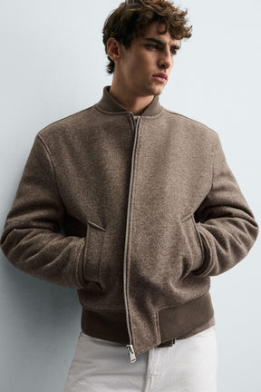 Hybrid Bomber Jacket