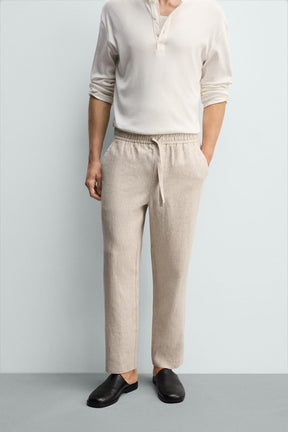 Relaxed Linen Trousers