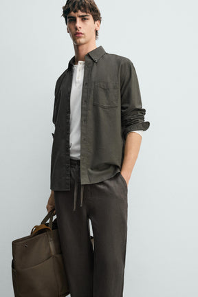 Relaxed Linen Pants