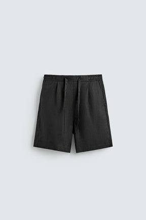 Leinen-Shorts (lässig geschnitten)
