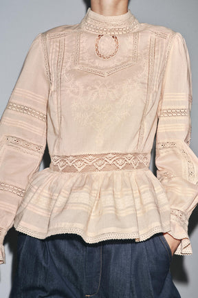 Embroidered Romantic Shirt