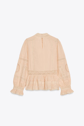 Embroidered Romantic Shirt