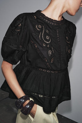 Embroidered Romantic Blouse