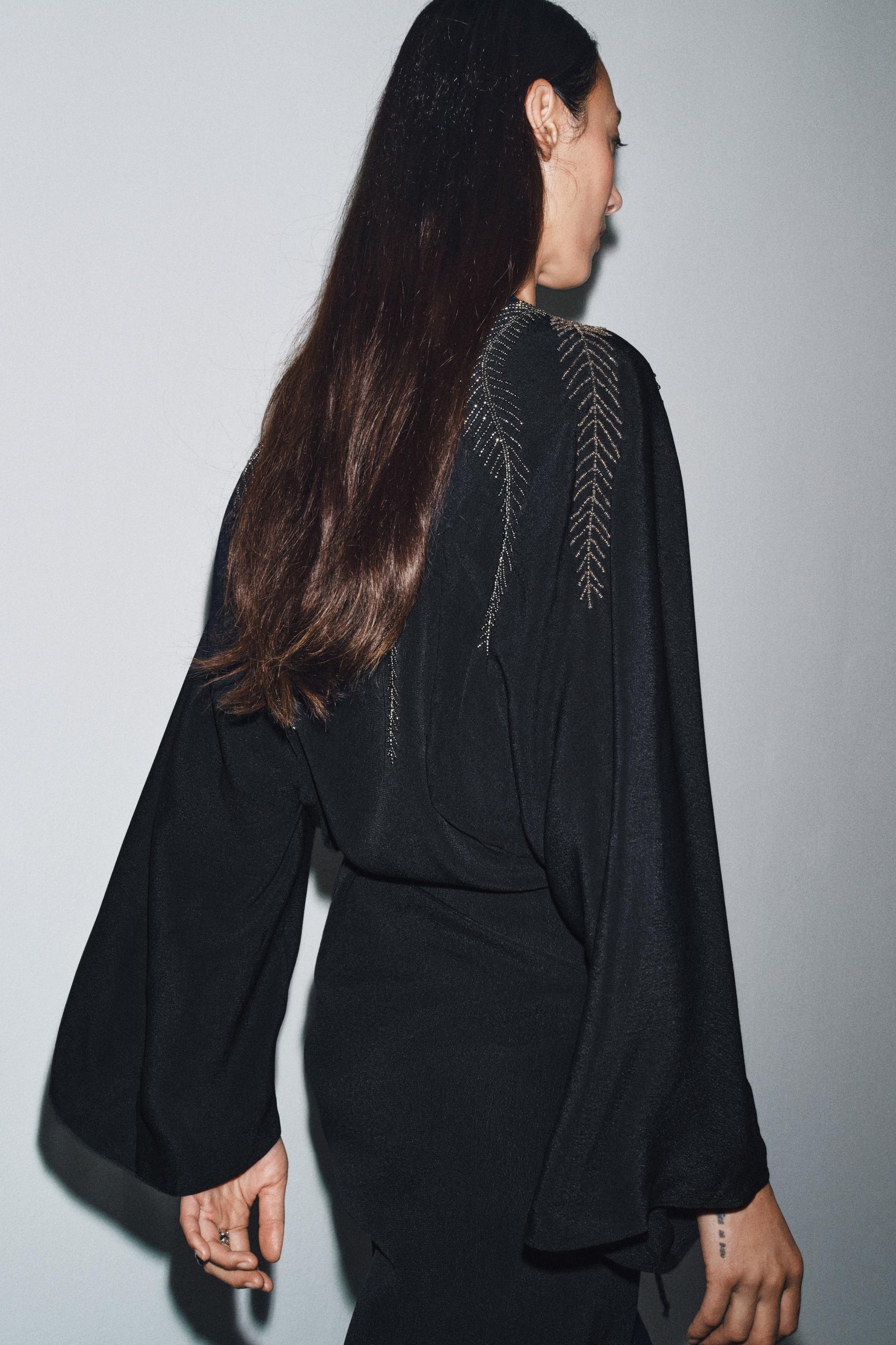 Beaded Embroidered Dress