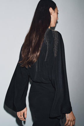 Beaded Embroidered Dress