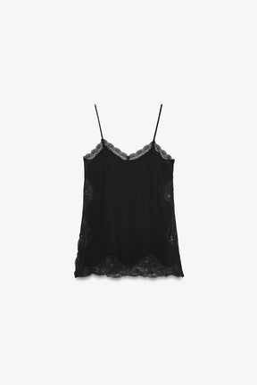 Spitzen-Camisole-Top