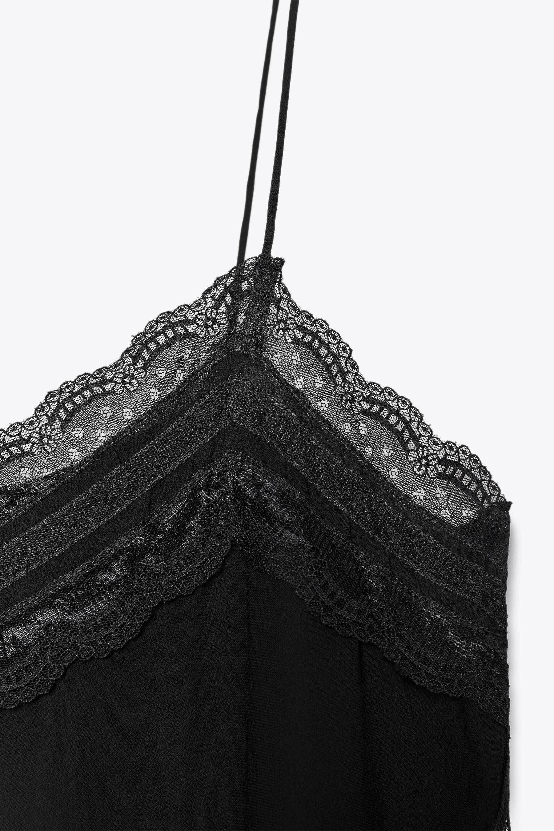 Spitzen-Camisole-Top