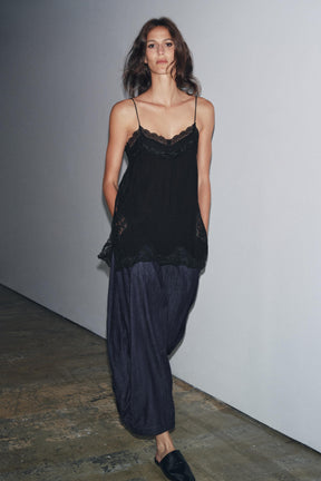 Spitzen-Camisole-Top