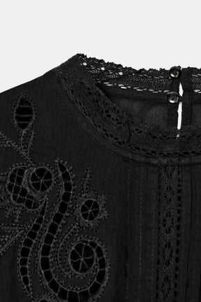Embroidered Romantic Blouse