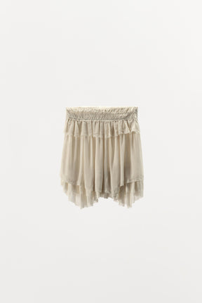 Georgette Ruffle Skirt