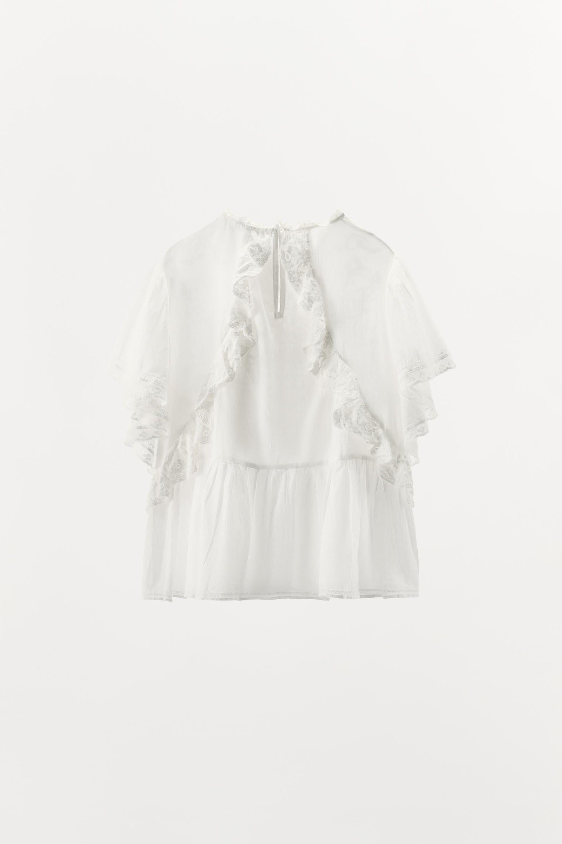 Embroidered Lace Top