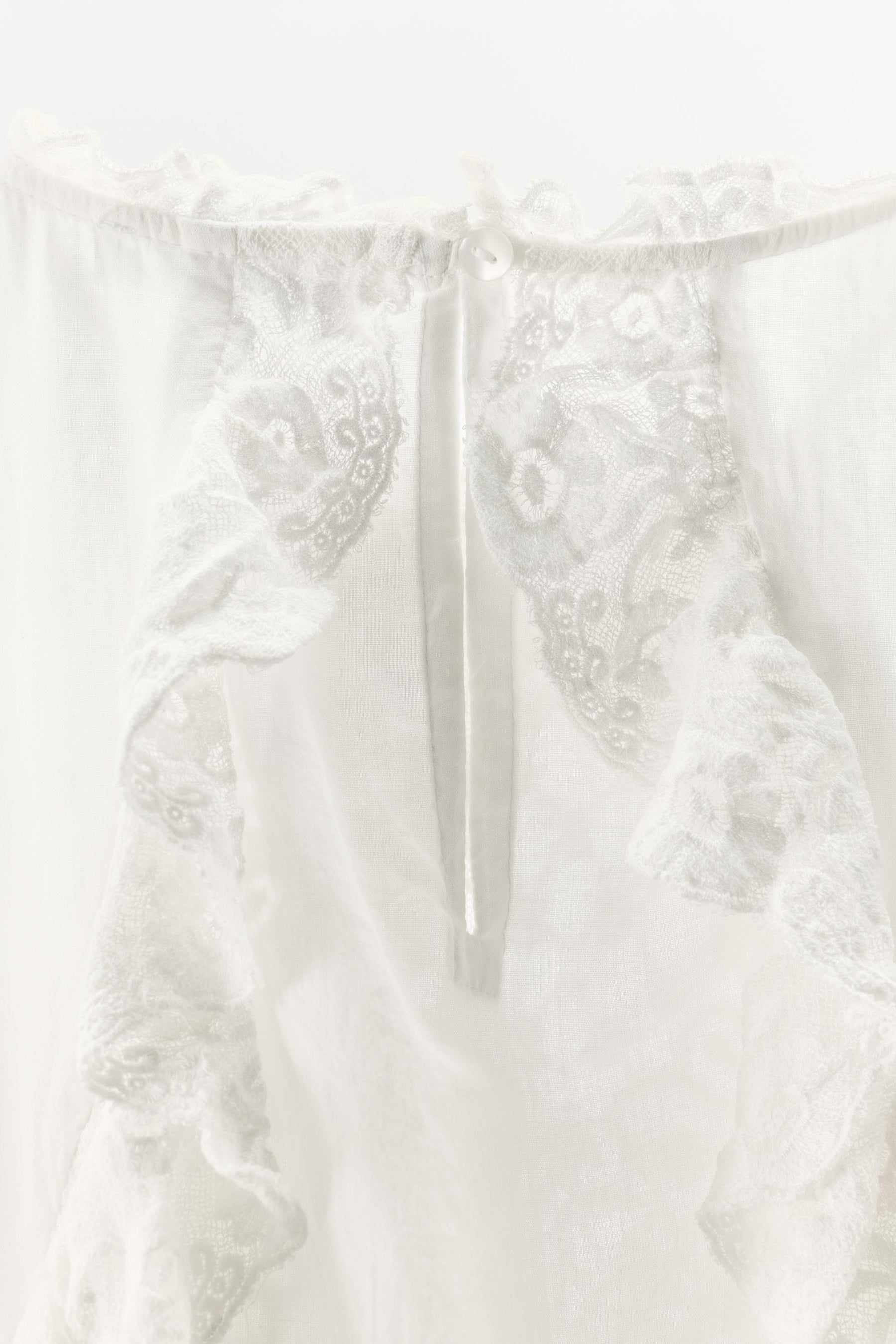 Embroidered Lace Top